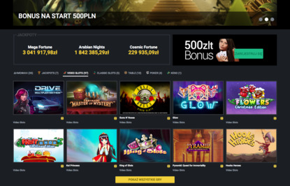 Betano video slots