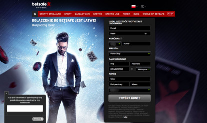 Betsafe rejestracja konta