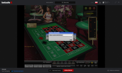 Betsafe ruletka na żywo