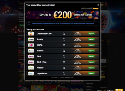 EnergyCasino bonus powitalny