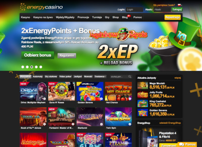 EnergyCasino strona główna