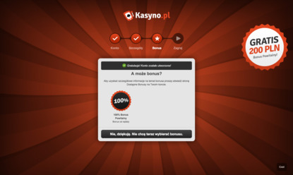 Kasyno.pl bonus powitalny