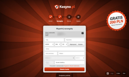 Kasyno.pl rejestracja cz.2